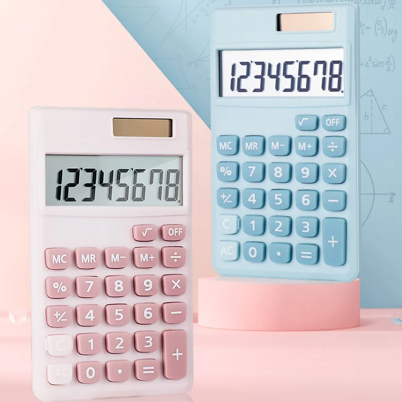 

2023 New Electronic Calculator Desktop Home Office School Financial Accounting Tool Science Function Calculation Cute