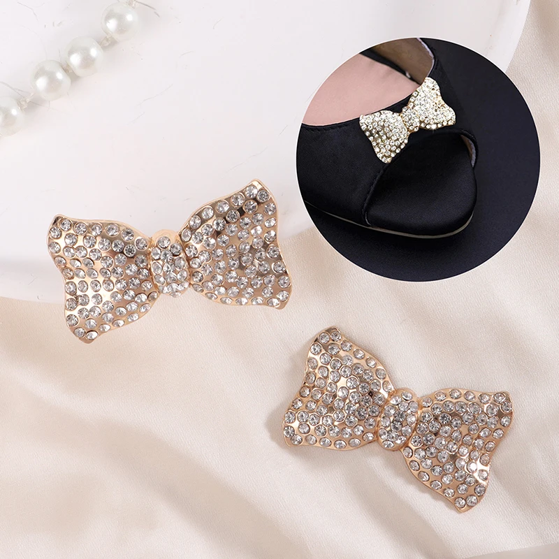 1Pc Women Shoes Clip DIY Bowknot Charm Jewelry Rhinestones Sandal Buckle High Heel Decorations Shoe Flower Shoes Accessories
1Pc Women Shoes Clip DIY Bowknot Charm Jewelry Rhinestones Sandal Buckle High Heel Decorations Shoe Flower Shoes Accessories