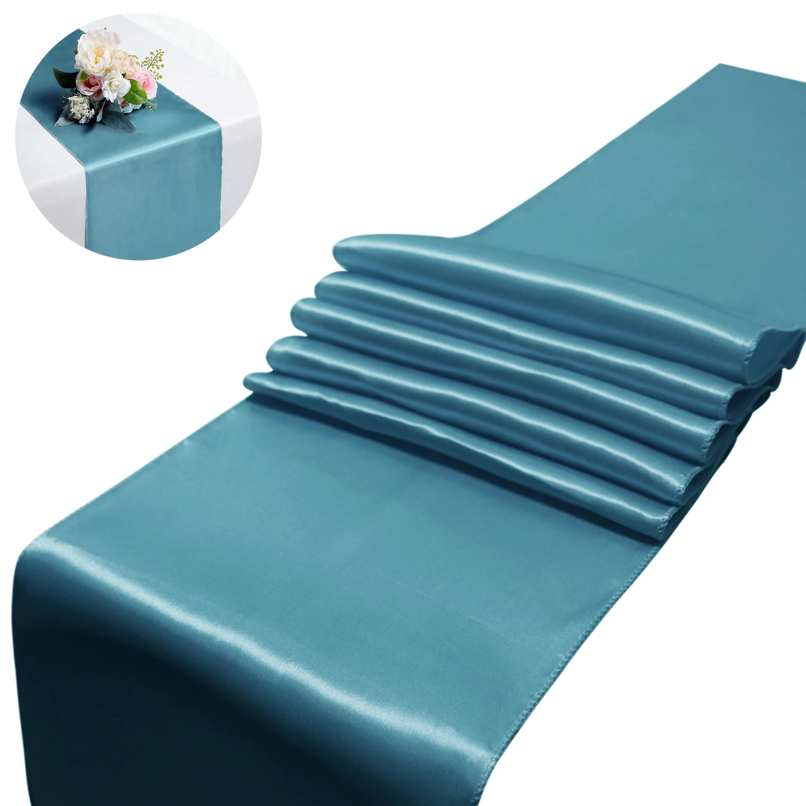 12X108 inches Satin Table Runner For Wedding Party Event Banquet Table Runner Dinner Tablecloth Home Wedding Table Decoration
12X108 inches Satin Table Runner For Wedding Party Event Banquet Table Runner Dinner Tablecloth Home Wedding Table Decoration
