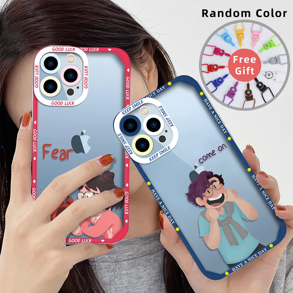Cute Cartoon Phone Case for iPhone 13 12 Mini 11 Pro Max XS X XR 7 8 Plus SE 2020 2022 Transparent Soft TPU Back Cover Fundas
Cute Cartoon Phone Case for iPhone 13 12 Mini 11 Pro Max XS X XR 7 8 Plus SE 2020 2022 Transparent Soft TPU Back Cover Fundas