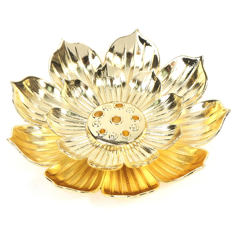 Alloy Incense Burner Stick Holder Buddhism Lotus Line Incense plate Sandalwood Coil Base Temples Yoga Studios Home Decoration
Alloy Incense Burner Stick Holder Buddhism Lotus Line Incense plate Sandalwood Coil Base Temples Yoga Studios Home Decoration