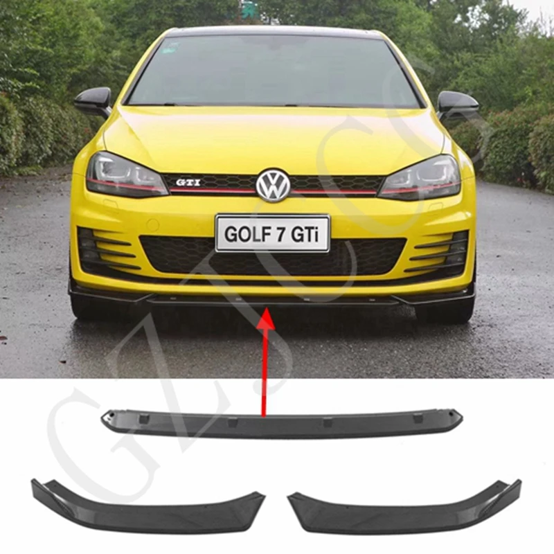 GOLF7 MK7 GTI spoiler bumper diffuser front lip body kit ABS material 3-stage for Volkswagen
GOLF7 MK7 GTI spoiler bumper diffuser front lip body kit ABS material 3-stage for Volkswagen