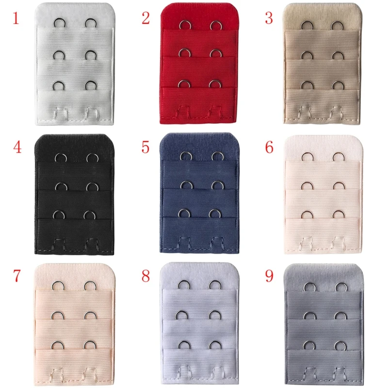 Womens Bra Extenders 2 Hook 3 Rows Comfortable Stretchy Elastic Bralette Extension Strap Buckle Intimates Accessories
Womens Bra Extenders 2 Hook 3 Rows Comfortable Stretchy Elastic Bralette Extension Strap Buckle Intimates Accessories