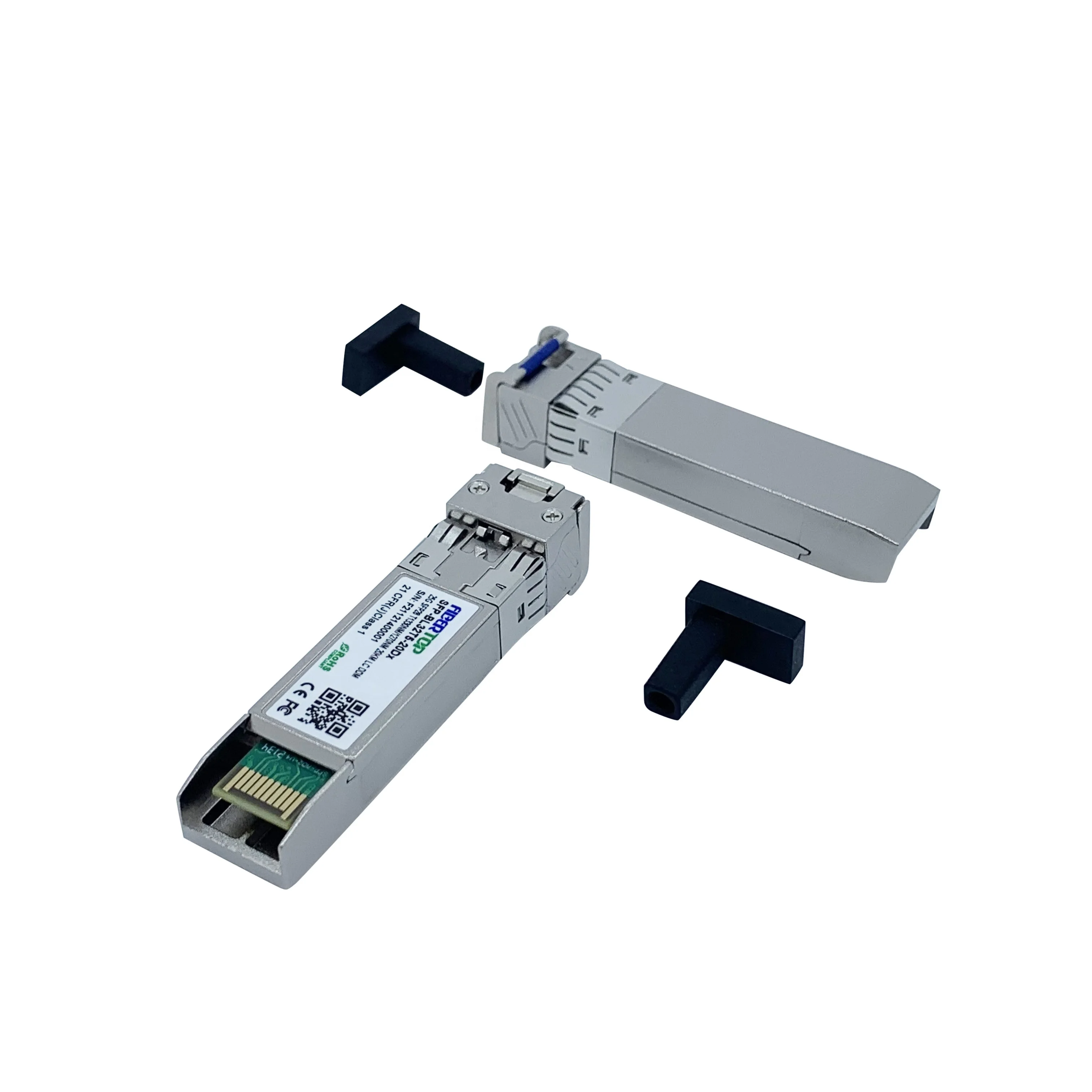 FIBERTOP ubiquiti 25G sfp28 network transceiver module TX1330nm RX1270nm 20km single lc fiber to ethernet 
FIBERTOP ubiquiti 25G sfp28 network transceiver module TX1330nm RX1270nm 20km single lc fiber to ethernet