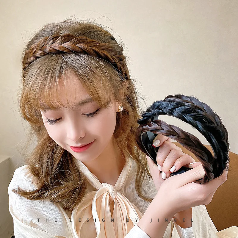 Женская повязка на голову в виде рыбьей косы, модный плетеный ободок, аксессуар для волос в богемном стиле, свадебные аксессуары для волос
Женская повязка на голову в виде рыбьей косы, модный плетеный ободок, аксессуар для волос в богемном стиле, свадебные аксессуары для волос