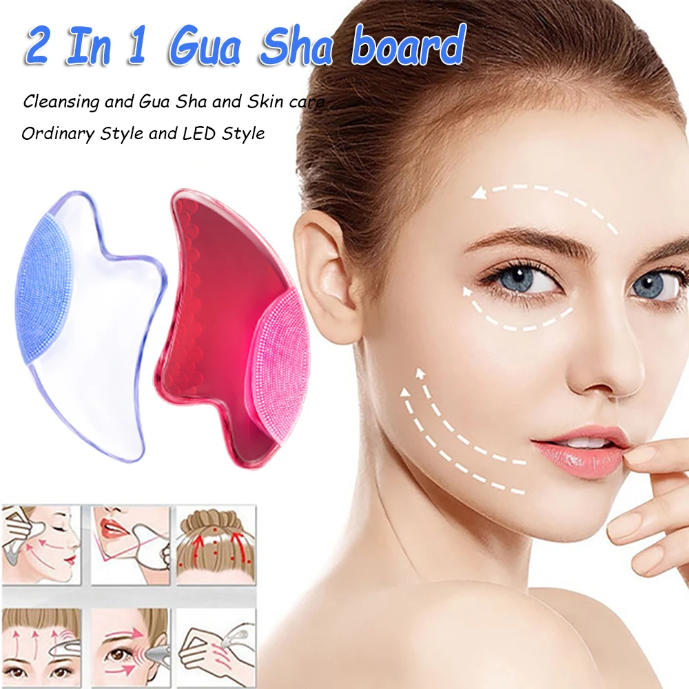 2In1 Face Cleansing Massager Gua Sha Scraper Natural Crystal Skin Care Massager for Body Facial Neck Back Beauty Health Eye SPA
2In1 Face Cleansing Massager Gua Sha Scraper Natural Crystal Skin Care Massager for Body Facial Neck Back Beauty Health Eye SPA
