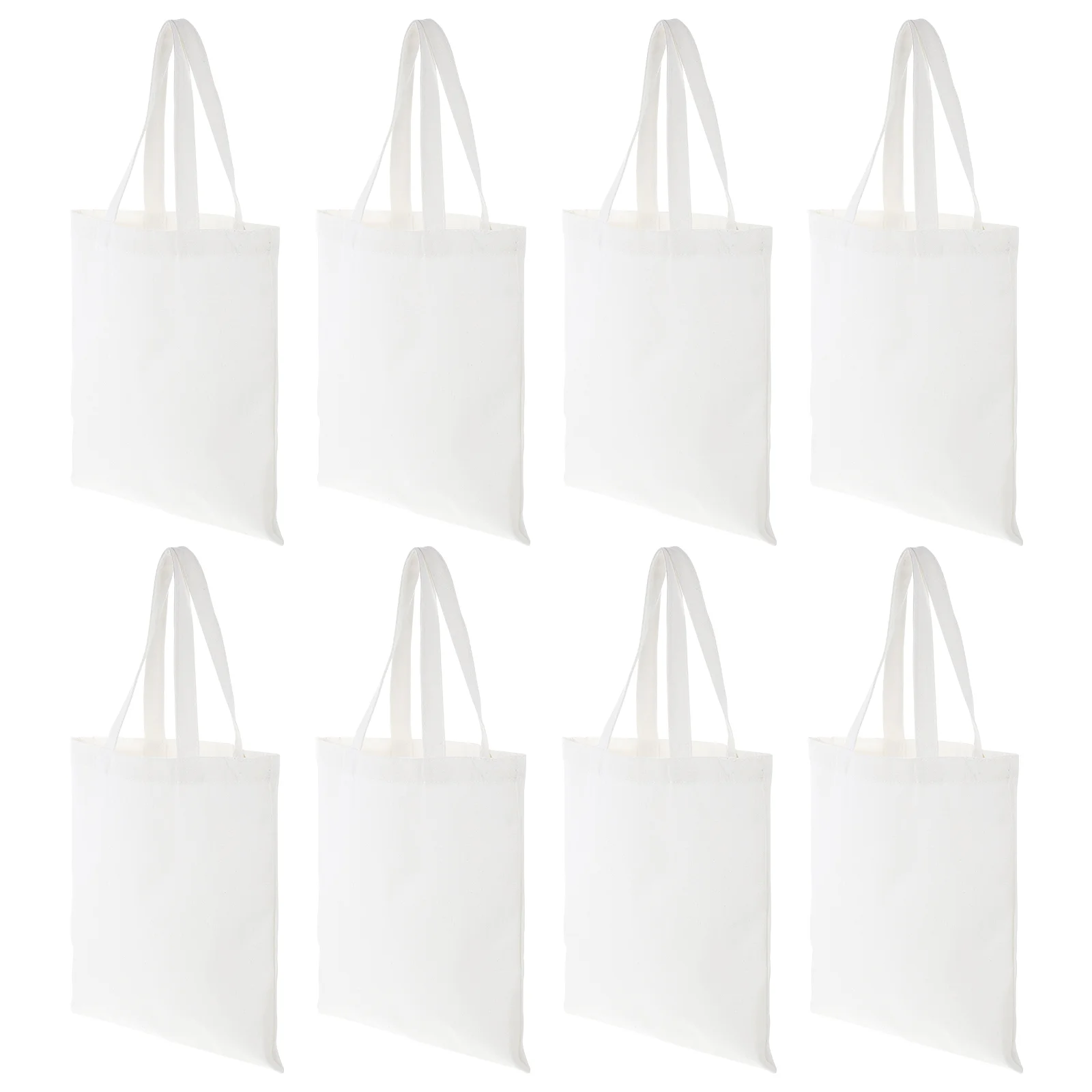 8 Pcs Blank Tote Bags Shopping Pouch Portable Eco-Friendly Canvas Storage Supermarket Child Useful Simple Sublimation
8 Pcs Blank Tote Bags Shopping Pouch Portable Eco-Friendly Canvas Storage Supermarket Child Useful Simple Sublimation