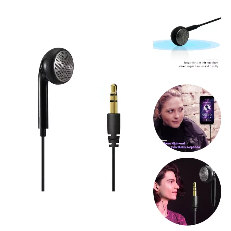 2022NEW Single Side Wired in-Ear Earbud Earphone 3.5mm Plug Walkie Talkie Mono Headphone for Phone All Audio Devices Headset
2022NEW Single Side Wired in-Ear Earbud Earphone 3.5mm Plug Walkie Talkie Mono Headphone for Phone All Audio Devices Headset