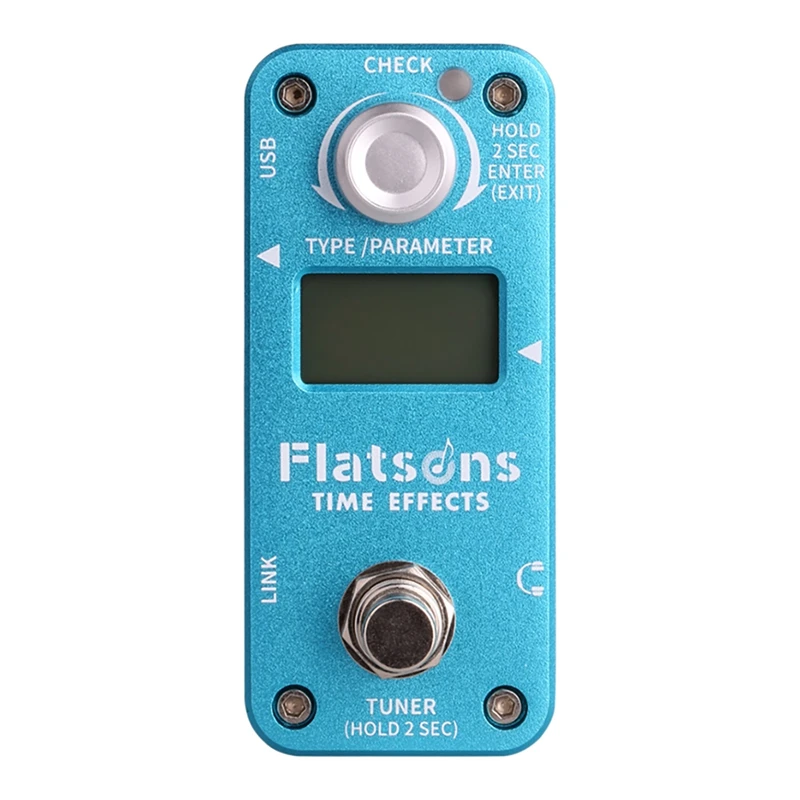 Flatsons Time Effects Guitar Effect Pedal Echo/Rev/Tuner Effects Metal Shell With True Bypass Guitar Accessories
Flatsons Time Effects Guitar Effect Pedal Echo/Rev/Tuner Effects Metal Shell With True Bypass Guitar Accessories