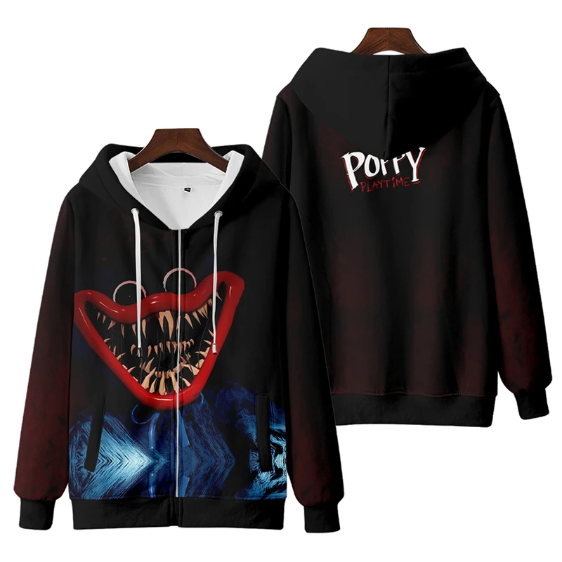 Huggy Wuggy Poppy Playtime Zipper Hoodie Sweatshirt Men Long Sleeve Harajuku Streetwear Hoodies Women Oversize Men-Clothes
Huggy Wuggy Poppy Playtime Zipper Hoodie Sweatshirt Men Long Sleeve Harajuku Streetwear Hoodies Women Oversize Men-Clothes