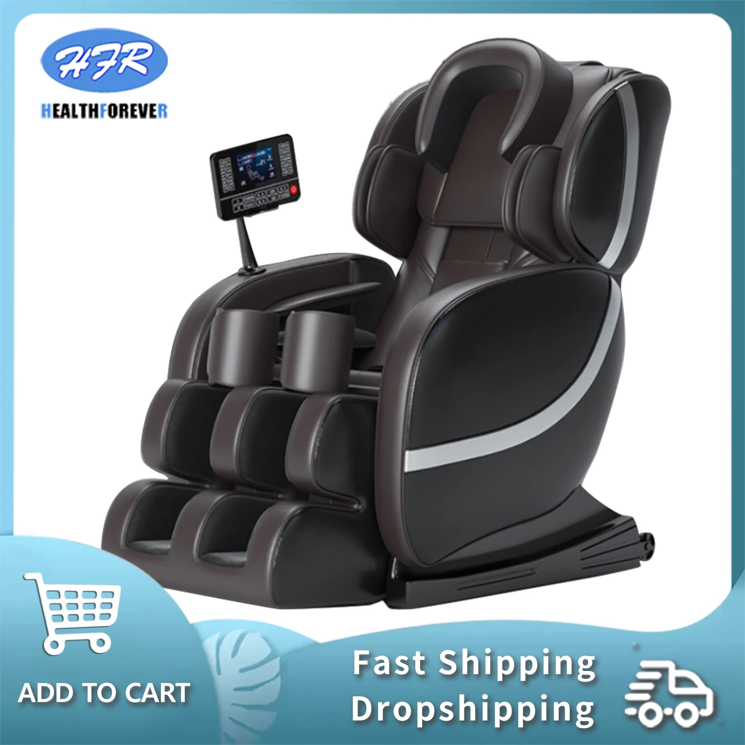 Luxury Recliner Electric Full Body Massage Chair Zero Gravity Full Body Manipulator Massage Chair Home Automatic Manipulator
Luxury Recliner Electric Full Body Massage Chair Zero Gravity Full Body Manipulator Massage Chair Home Automatic Manipulator