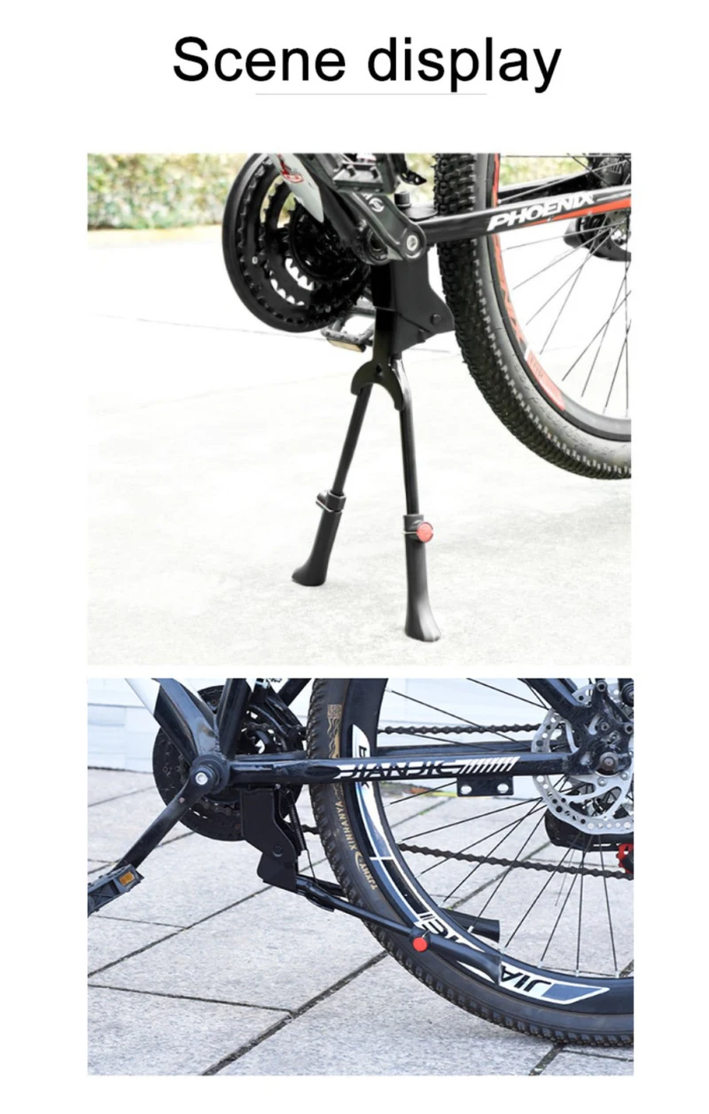 Bicycle Kickstand Adjustable Antislip Double Leg Bike Middle Double Kickstand Mount Kick Stand Stable Bike Support Cycling Parts
Bicycle Kickstand Adjustable Antislip Double Leg Bike Middle Double Kickstand Mount Kick Stand Stable Bike Support Cycling Parts