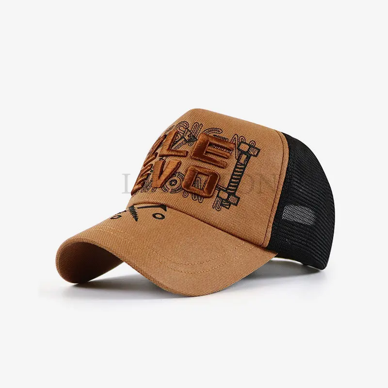 Men Trucker Cap Fashion Letter Bone Sun Hat Outdoor Summer Sunshade Mesh Caps Casual Women Caps Casquette Femme
Men Trucker Cap Fashion Letter Bone Sun Hat Outdoor Summer Sunshade Mesh Caps Casual Women Caps Casquette Femme