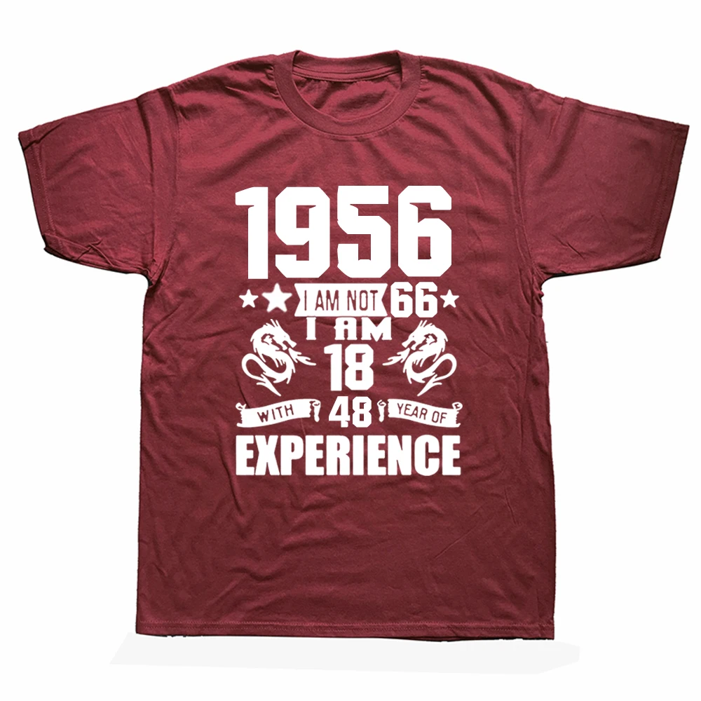 Funny Made In 1956 Birthday Gift Print Joke T-shirt 66 Years Awesome Husband Casual Short Sleeve Cotton T Shirts Men 2022
Funny Made In 1956 Birthday Gift Print Joke T-shirt 66 Years Awesome Husband Casual Short Sleeve Cotton T Shirts Men 2022