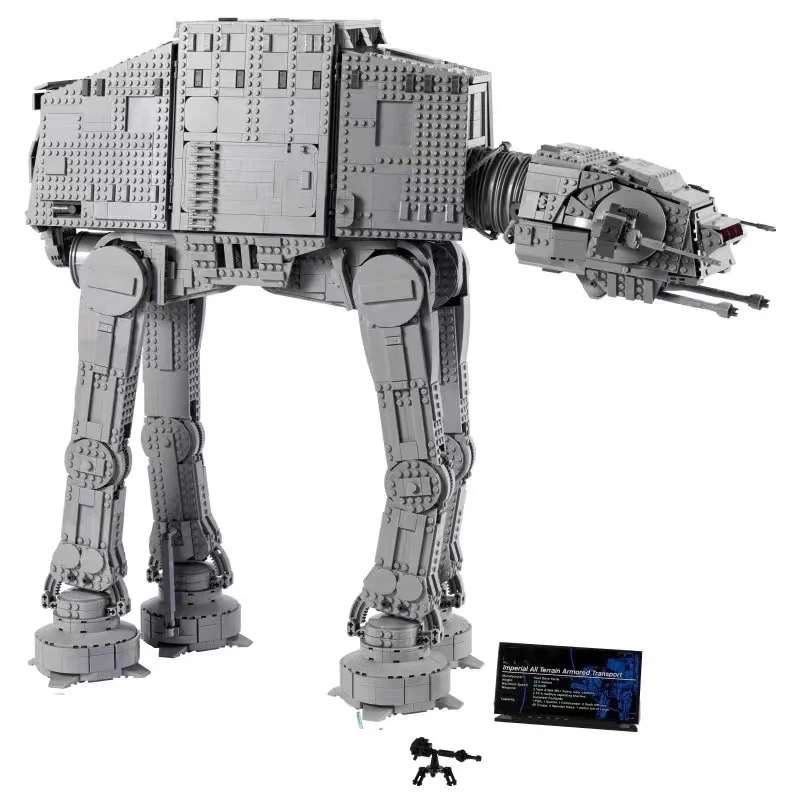 Модель-игрушки серии Звездные строительные блоки наборы AT- AT Walker совместимы с 75313 6785 шт. UCS игрушки для детей Рождественский подарок 
Модель-игрушки серии Звездные строительные блоки наборы AT- AT Walker совместимы с 75313 6785 шт. UCS игрушки для детей Рождественский подарок