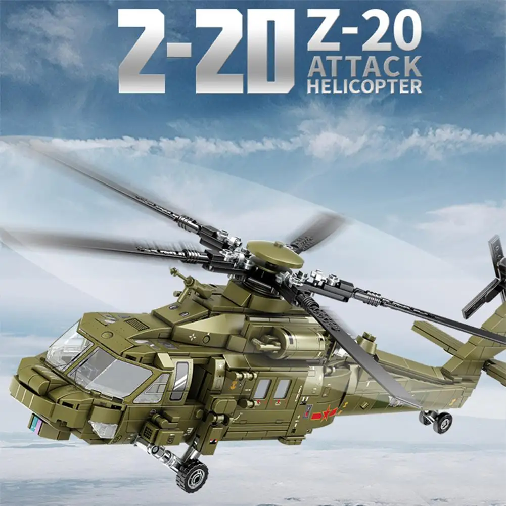 Sembo Technical Military Expert Series Helicopter Building Blocks Toys Moc Aircraft Bricks Assembly Model Holiday Gifts For Kid
Sembo Technical Military Expert Series Helicopter Building Blocks Toys Moc Aircraft Bricks Assembly Model Holiday Gifts For Kid