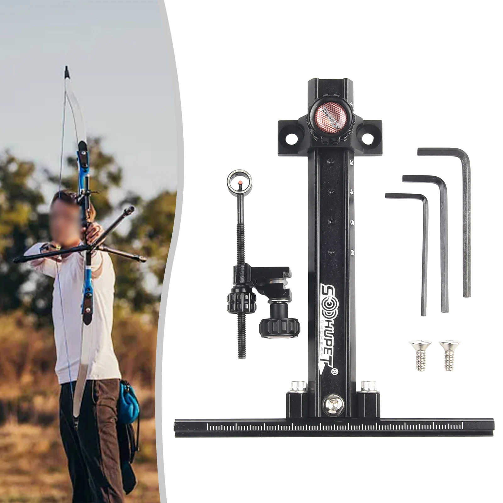 Recurve Bow Sight 1Pcs Aiming Bow And Arrow Archery Accessories Metal Sight Competitive Recurve T-type 2023 New
Recurve Bow Sight 1Pcs Aiming Bow And Arrow Archery Accessories Metal Sight Competitive Recurve T-type 2023 New