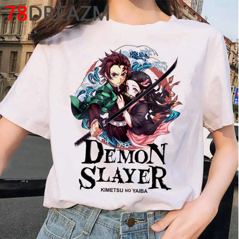Demon Slayer Kimetsu No Yaiba clothes women japanese graphic tees women aesthetic t-shirt kawaii aesthetic
Demon Slayer Kimetsu No Yaiba clothes women japanese graphic tees women aesthetic t-shirt kawaii aesthetic