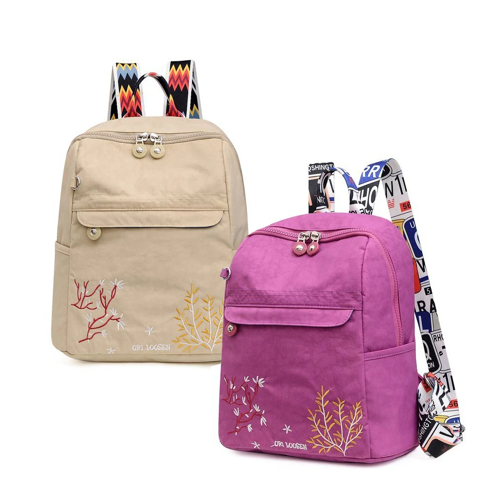 Fashion Women Backpack Girl cute Embroidery Designer Bag Nylon Shoulder Bags Female Knapsack Ladies Rucksack For Teenagers Bag
Fashion Women Backpack Girl cute Embroidery Designer Bag Nylon Shoulder Bags Female Knapsack Ladies Rucksack For Teenagers Bag