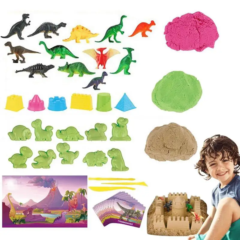 

Slimy Sand Variety Pack Non-Stick Slimy Play Sand DIY Clay Model Toys Space Sand Accessories DIY Clay Model Toys Space Sand