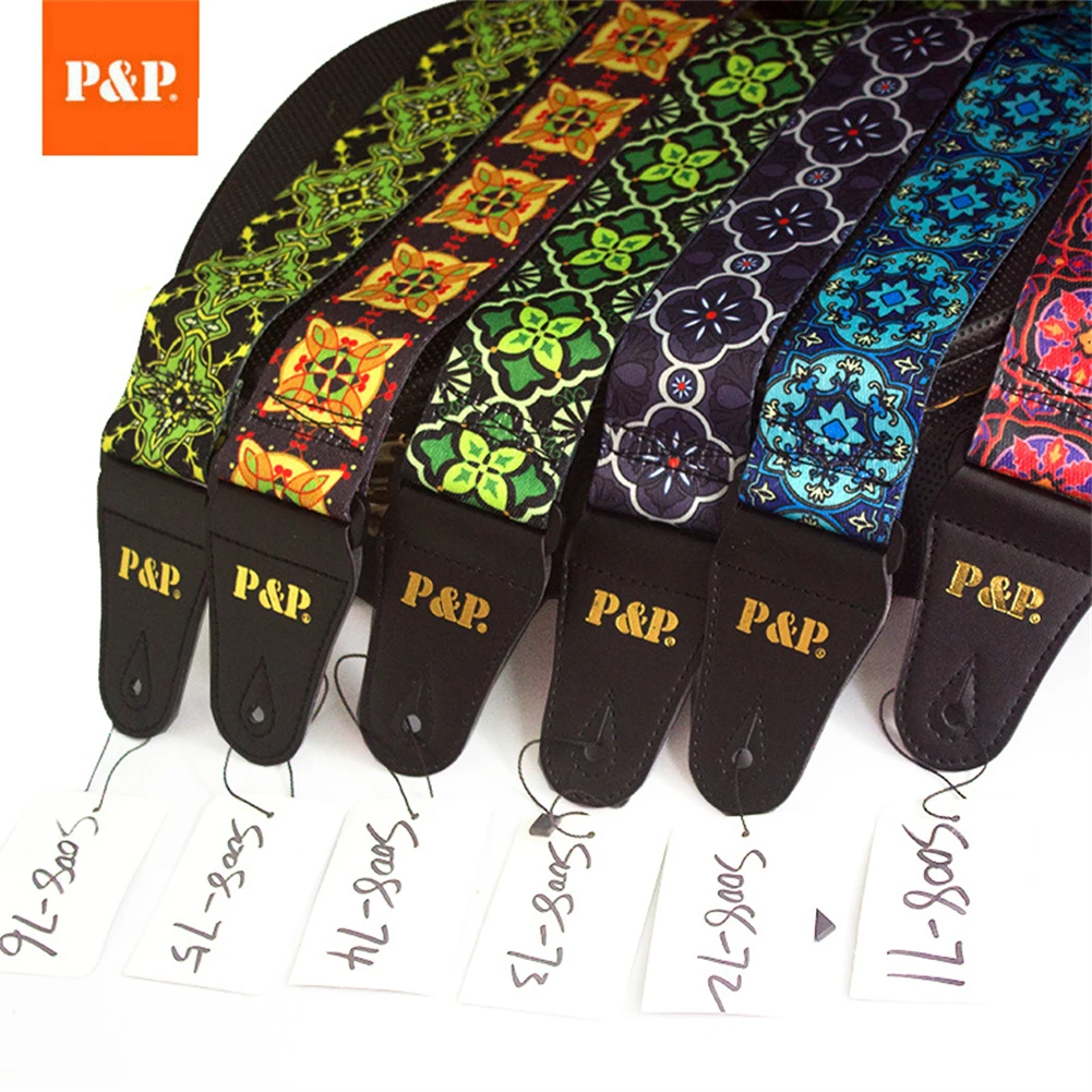 Guitar Strap Multi-Color Guitar Belts Adjustable Colorful Printing Nylon Guitar Straps Folk Vintage Style Bass Acoustic Electric
Guitar Strap Multi-Color Guitar Belts Adjustable Colorful Printing Nylon Guitar Straps Folk Vintage Style Bass Acoustic Electric