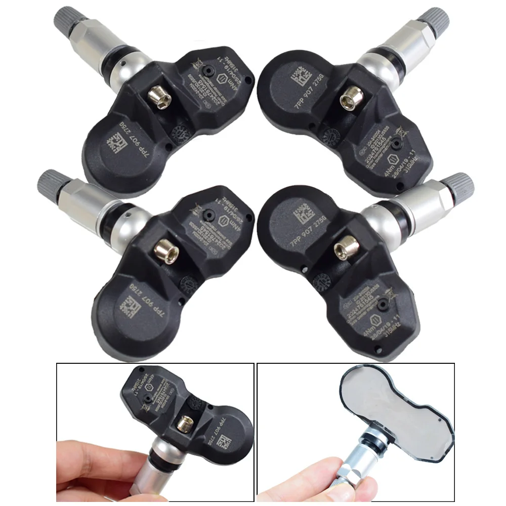 1/4Pcs Tire Pressure Sensor TPMS For BMW X6 2011 VW Touareg 2014 Audi A4 A6 Aston Martin Tyre Pressure 315Mhz 7PP907275G
1/4Pcs Tire Pressure Sensor TPMS For BMW X6 2011 VW Touareg 2014 Audi A4 A6 Aston Martin Tyre Pressure 315Mhz 7PP907275G