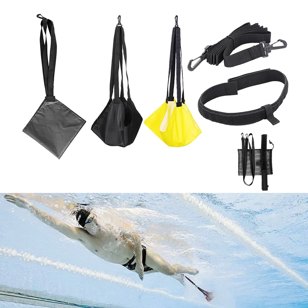 Swimming Strength Training Resistance Belt Swim Training Exerciser Belt With Drag Parachute For Adults Kids Practice Equipment
Swimming Strength Training Resistance Belt Swim Training Exerciser Belt With Drag Parachute For Adults Kids Practice Equipment