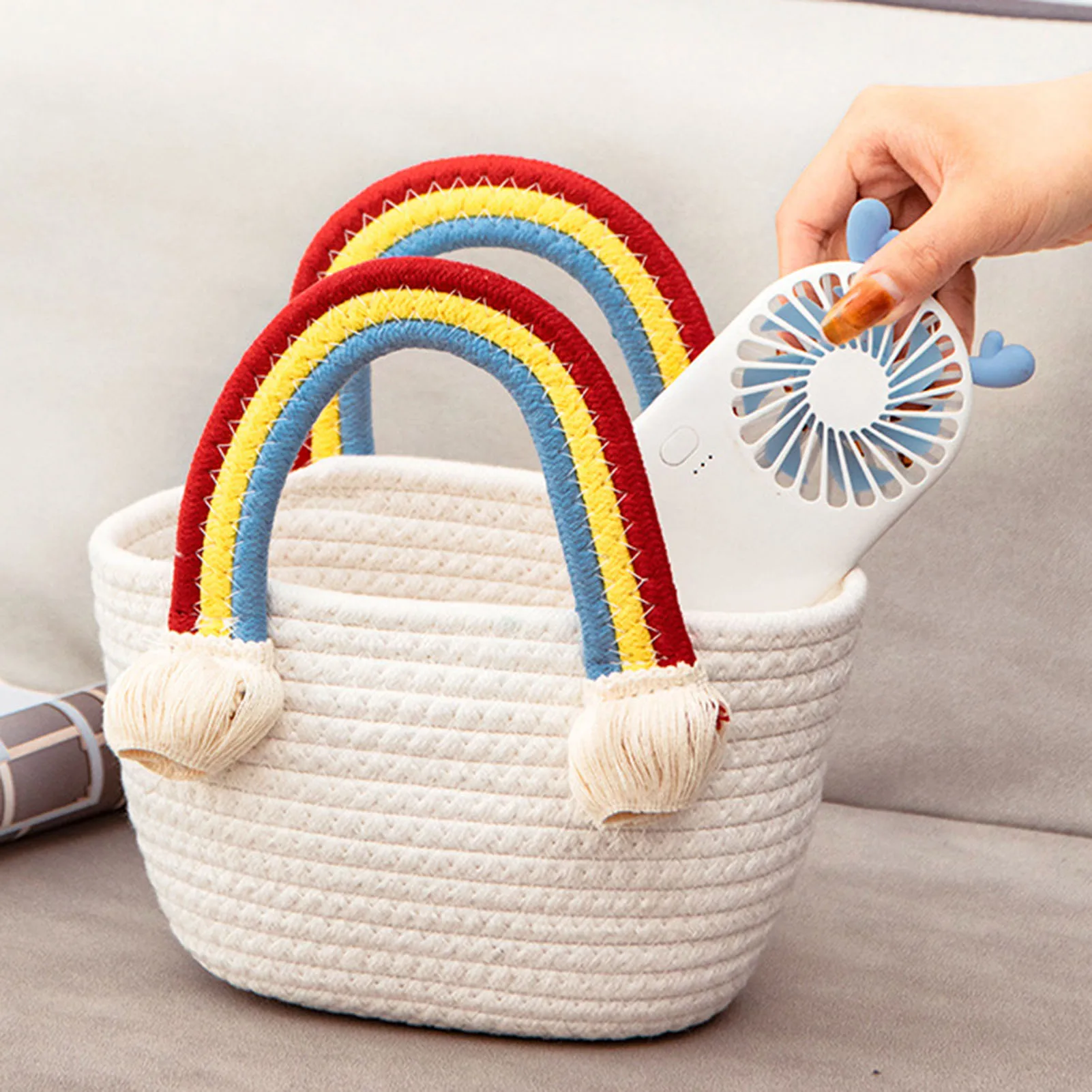 Женская пляжная сумка в богемном стиле, радужная Сумка-тоут, летняя вязаная дорожная сумка ручной работы, новинка 2022 
Женская пляжная сумка в богемном стиле, радужная Сумка-тоут, летняя вязаная дорожная сумка ручной работы, новинка 2022