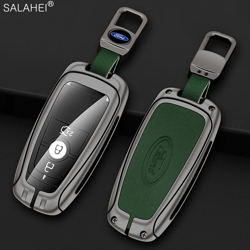 Metal Leather Car Key Case Full Cover Shell For Ford Edge Fusion Mustang Explorer F150 F250 F350 Ecosport Mondeo Expedition 2019
Metal Leather Car Key Case Full Cover Shell For Ford Edge Fusion Mustang Explorer F150 F250 F350 Ecosport Mondeo Expedition 2019