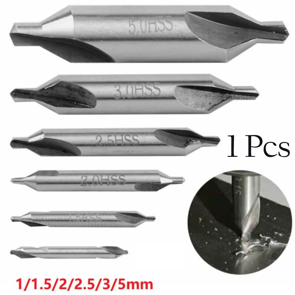 1-5mm HSS Combined Center Drill Countersink Bit Mill Tackle Tool Double Ended For Producing Holds Components Work Pieces Level
1-5mm HSS Combined Center Drill Countersink Bit Mill Tackle Tool Double Ended For Producing Holds Components Work Pieces Level