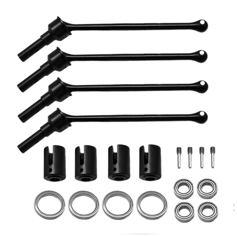 4Pcs Steel Front And Rear Extended Drive Shaft CVD With Shaft Cup For 1/10 Traxxas MAXX Widemaxx RC Car Upgrades Parts 
4Pcs Steel Front And Rear Extended Drive Shaft CVD With Shaft Cup For 1/10 Traxxas MAXX Widemaxx RC Car Upgrades Parts