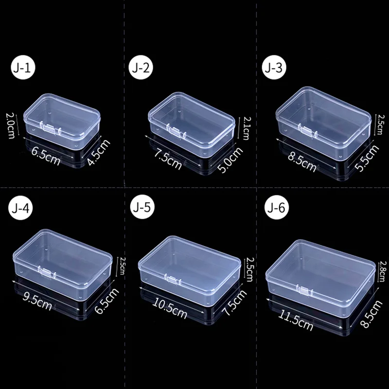 Mini Boxes Rectangle Clear Plastic Jewelry Storage Case Container Packaging Box for Earrings Rings Beads Collecting Small Items
Mini Boxes Rectangle Clear Plastic Jewelry Storage Case Container Packaging Box for Earrings Rings Beads Collecting Small Items