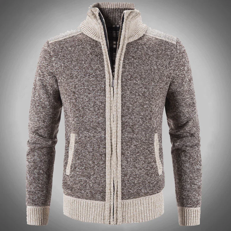 Кардиган, новинка, мужской зимний флисовый осенний теплый свитер, Повседневные вязаные свитера, приталенная верхняя одежда на молнии, пальт...
Кардиган, новинка, мужской зимний флисовый осенний теплый свитер, Повседневные вязаные свитера, приталенная верхняя одежда на молнии, пальт...