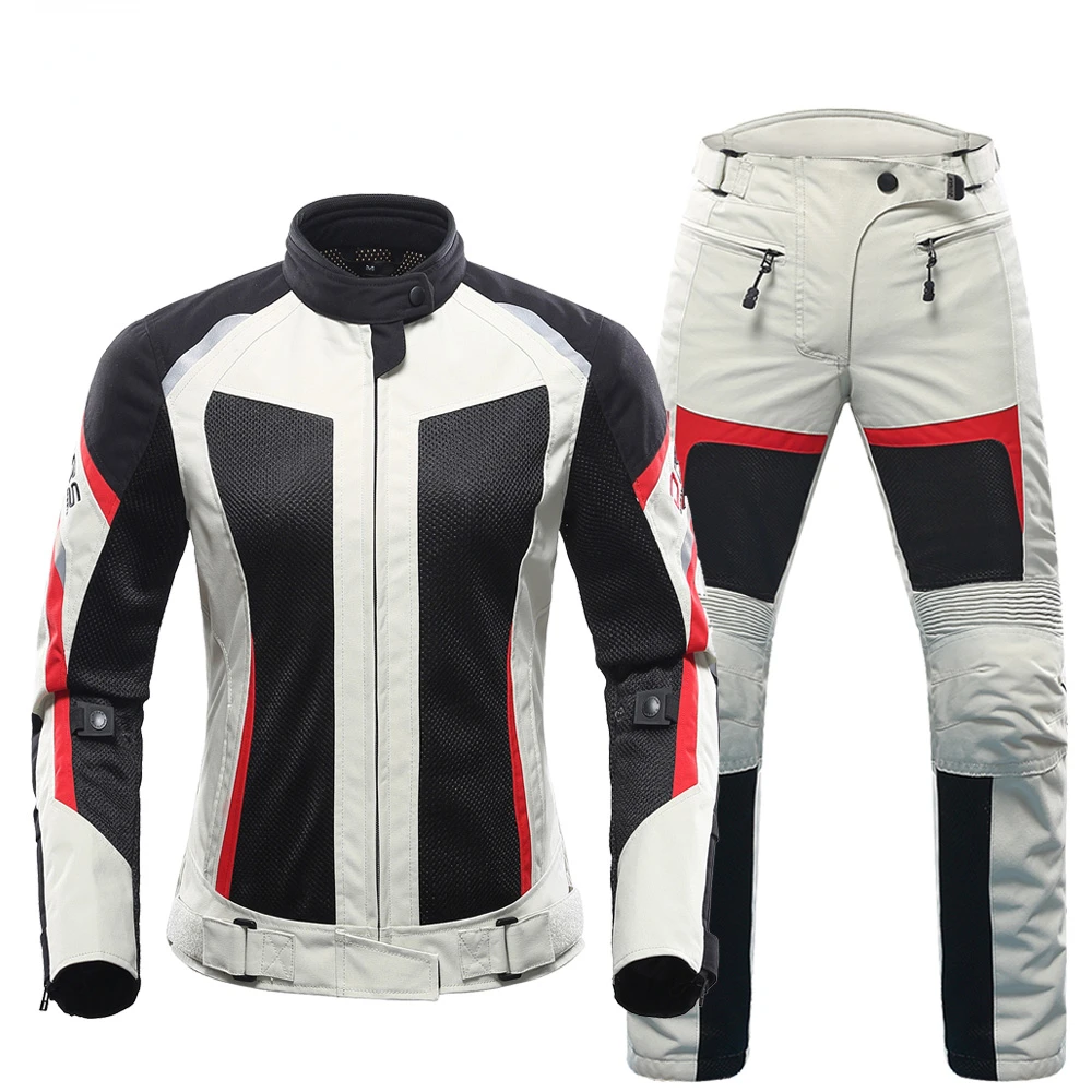 Women Motorcycle Jacket Protective Gear Summer Breathable Mesh Jaqueta Motociclista Motorbike Motocross Racing Clothes 
Women Motorcycle Jacket Protective Gear Summer Breathable Mesh Jaqueta Motociclista Motorbike Motocross Racing Clothes