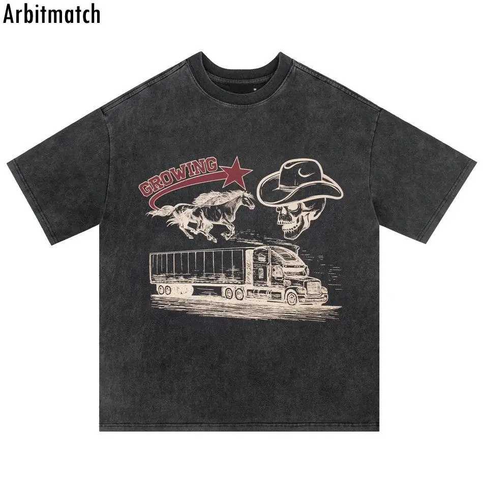 Футболка мужская с принтом черепа, лошади, летняя
Футболка мужская с принтом черепа, лошади, летняя