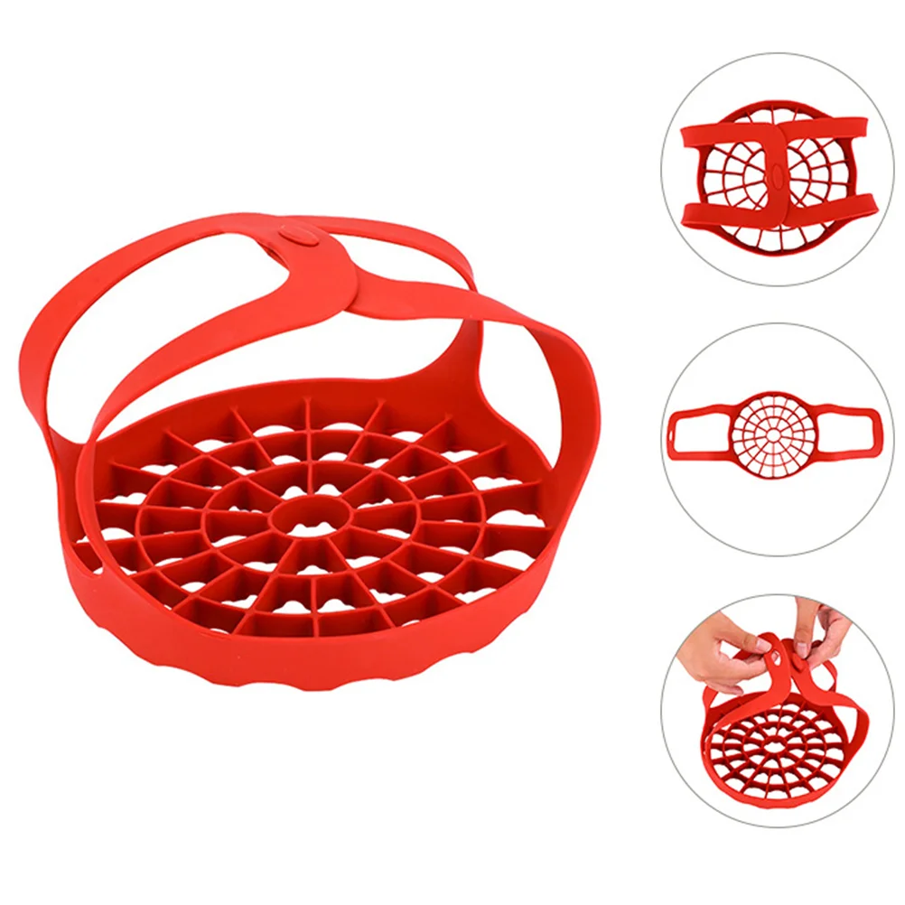 1pc Practical Bakeware Sling Bakeware Lifter Steamer Rack Pressure Cooker Sling for Kitchen
1pc Practical Bakeware Sling Bakeware Lifter Steamer Rack Pressure Cooker Sling for Kitchen