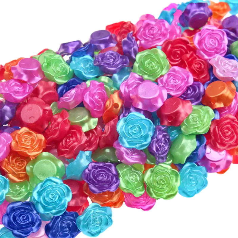 25-100Pcs/Lot Plastic Rose Flowers Acrylic Spacer Bead DIY Imitation Pearl Style Making Necklace Bracelet Jewelry Accessories
25-100Pcs/Lot Plastic Rose Flowers Acrylic Spacer Bead DIY Imitation Pearl Style Making Necklace Bracelet Jewelry Accessories