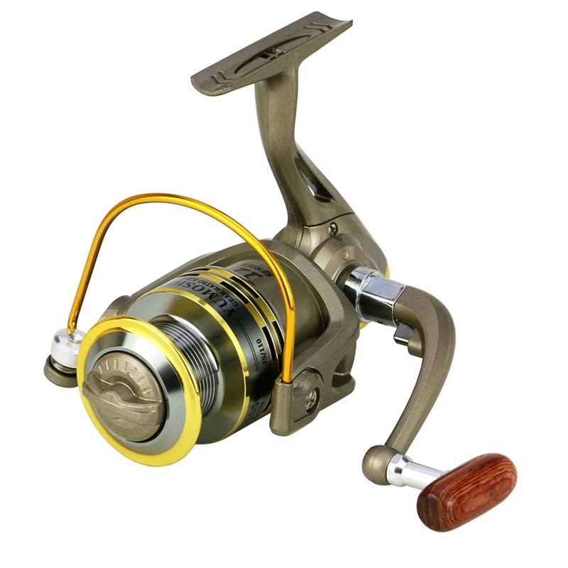 YUMOSHI Fishing Reel 5.1:1 Spinning Fishing Reel Ball Bearings Spinning Fishing Reel For Ocean Rivers Lakes Ponds
YUMOSHI Fishing Reel 5.1:1 Spinning Fishing Reel Ball Bearings Spinning Fishing Reel For Ocean Rivers Lakes Ponds