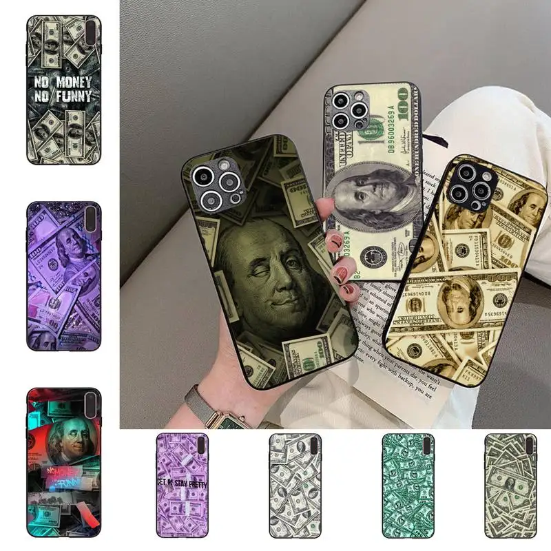 Dollar Banknote Phone Case for iPhone 11 12 13 Mini Pro Max 8 7 6 6S Plus X 5 SE 2020 XR XS Funda Cover
Dollar Banknote Phone Case for iPhone 11 12 13 Mini Pro Max 8 7 6 6S Plus X 5 SE 2020 XR XS Funda Cover