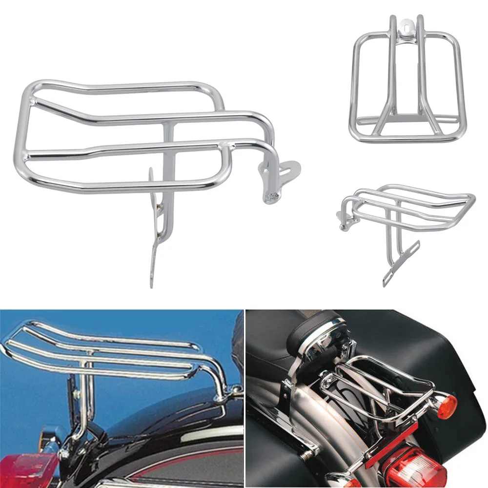 Moto Accessory Chrome Rear Fender Luggage Rack Support For Harley Sportsters 883 1200 1000 lron Dyna Super Glide FXD Custom New
Moto Accessory Chrome Rear Fender Luggage Rack Support For Harley Sportsters 883 1200 1000 lron Dyna Super Glide FXD Custom New
