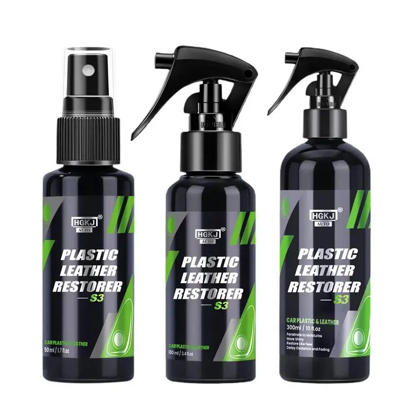 Auto Interior Repair Agent Car Leather Renovator Polish Cleaner Plastic Restorer Interior Detailer Shine Spray for Cars Trucks
Auto Interior Repair Agent Car Leather Renovator Polish Cleaner Plastic Restorer Interior Detailer Shine Spray for Cars Trucks