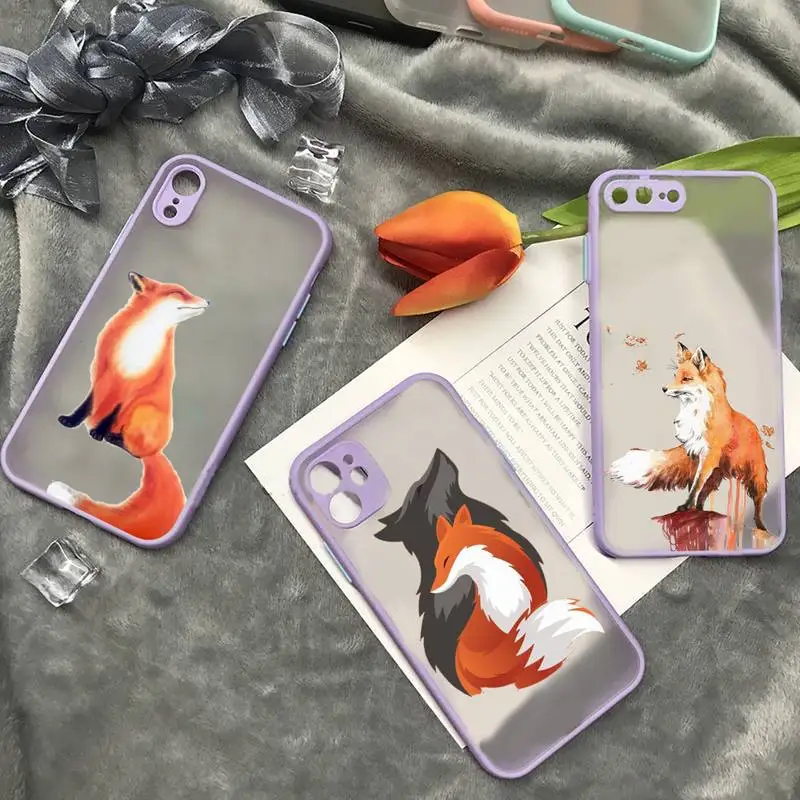 fox animal cute Phone Case matte transparent For iphone 7 8 11 12 13 plus mini x xs xr pro max cover
fox animal cute Phone Case matte transparent For iphone 7 8 11 12 13 plus mini x xs xr pro max cover