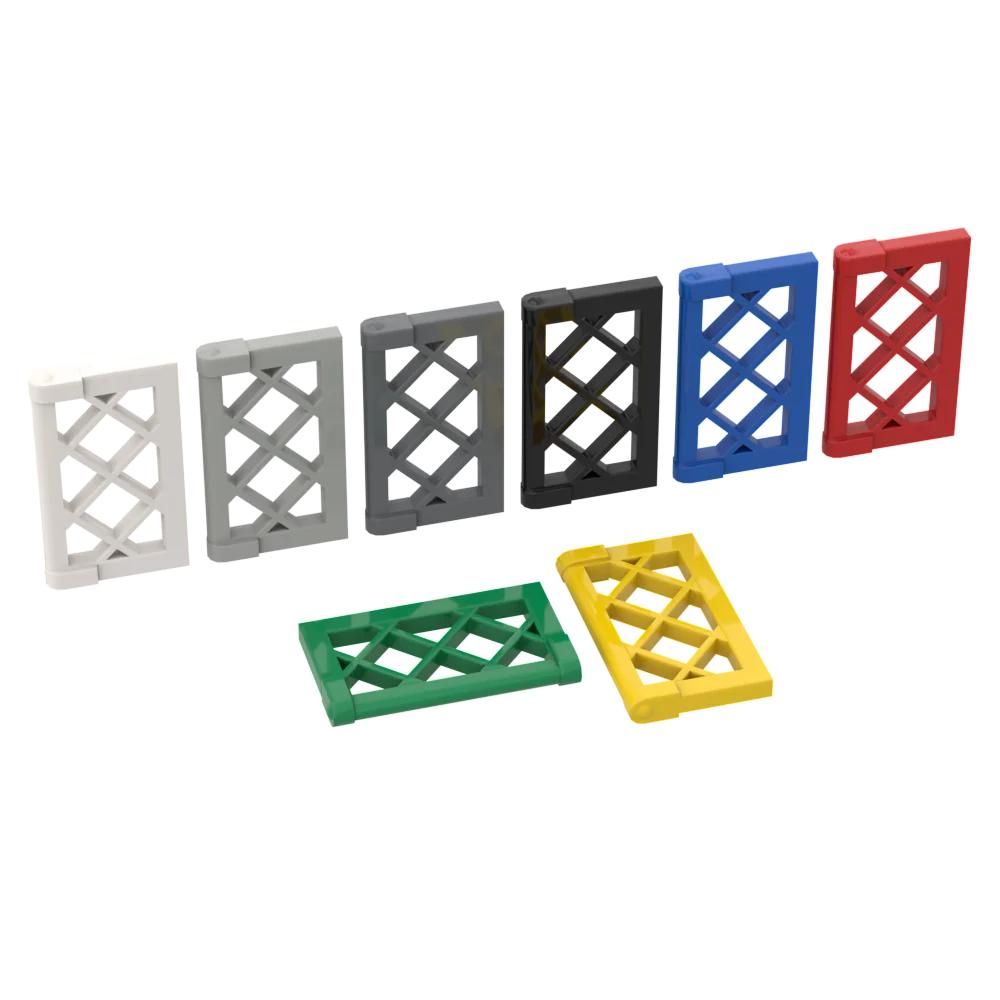 

10 шт. кубики MOC 60607 Window 1x2x3 с толстыми уголками, строительные блоки, детали «сделай сам», образовательные креативные Подарочные игрушки