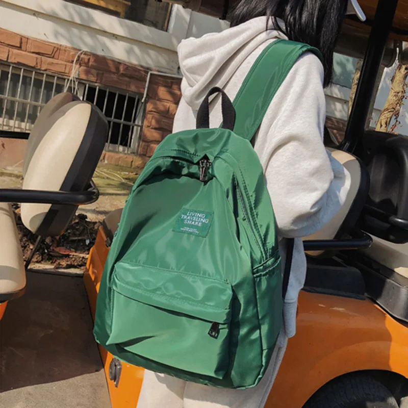 Student Waterproof Nylon Backpack Women Backpacks Vintage College Teenage Girl School Bag Fashion Ladies Travel Bagpack
Student Waterproof Nylon Backpack Women Backpacks Vintage College Teenage Girl School Bag Fashion Ladies Travel Bagpack