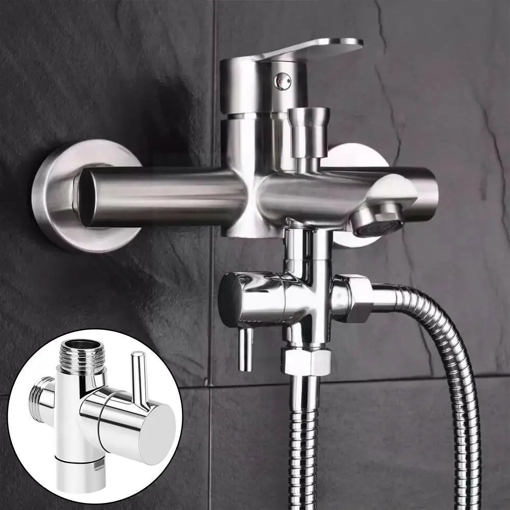 1pc 3 Way T-adapter Brass G1/2" Tee Connector With Shut Off Shower Diverter For Bath Toilet Bidet Sprayer Shower K1v9
1pc 3 Way T-adapter Brass G1/2" Tee Connector With Shut Off Shower Diverter For Bath Toilet Bidet Sprayer Shower K1v9