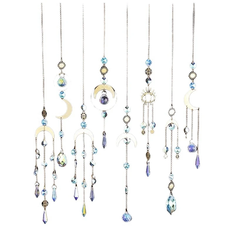 8Pcs Sun Catchers Ornament K9 Color Crystal Wind Chimes Window Sill Outdoor Decor Car Ornament Christmas Home Decoration
8Pcs Sun Catchers Ornament K9 Color Crystal Wind Chimes Window Sill Outdoor Decor Car Ornament Christmas Home Decoration