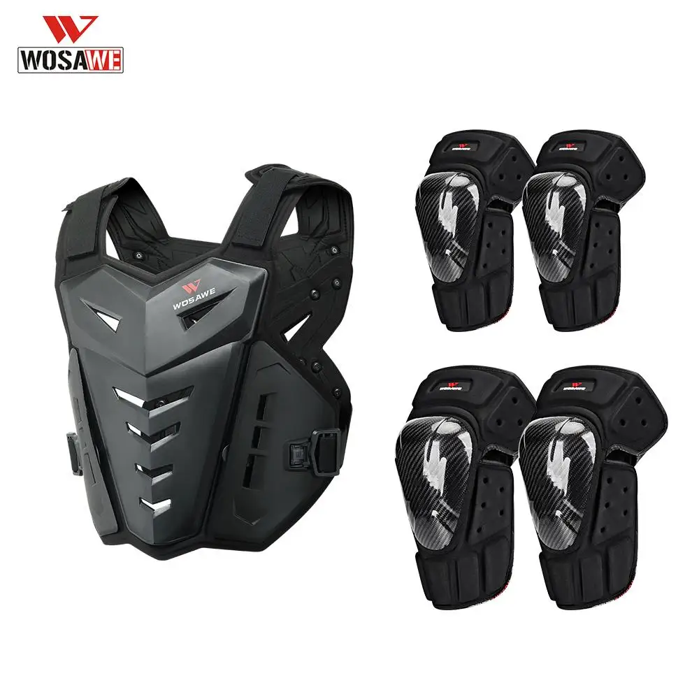 WOSAWE Adult Motorcycle Dirt Bike Body Armor Protective Gear Chest Back Protect Vest for Motocross Skating Snowboarding
WOSAWE Adult Motorcycle Dirt Bike Body Armor Protective Gear Chest Back Protect Vest for Motocross Skating Snowboarding