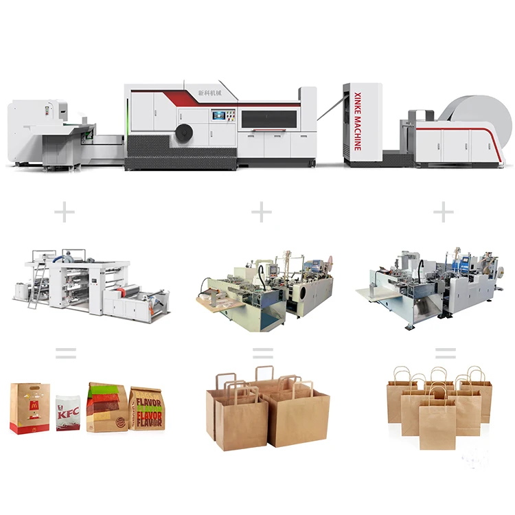 Wholesale China Factory Fully Automatic Craft Food Paper Bag Making Machine Price Paper Courier Bag Making Machine
Wholesale China Factory Fully Automatic Craft Food Paper Bag Making Machine Price Paper Courier Bag Making Machine