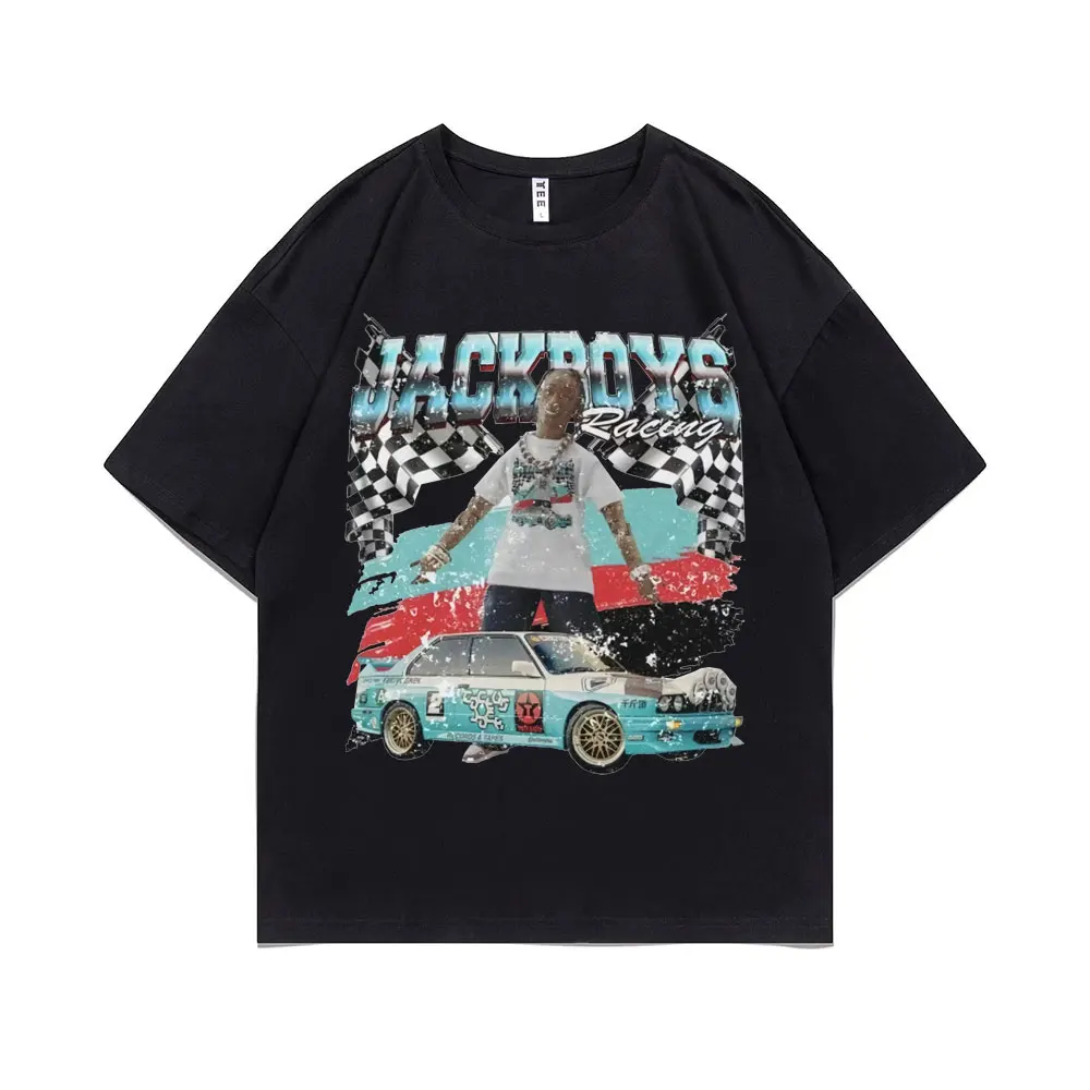 Men Women Travis Scott Cactus Jack Boys Drift Car Tshirt Short Sleeve Men's High Quality Cotton Tees Oversized Hip Hop T Shirts
Men Women Travis Scott Cactus Jack Boys Drift Car Tshirt Short Sleeve Men's High Quality Cotton Tees Oversized Hip Hop T Shirts
