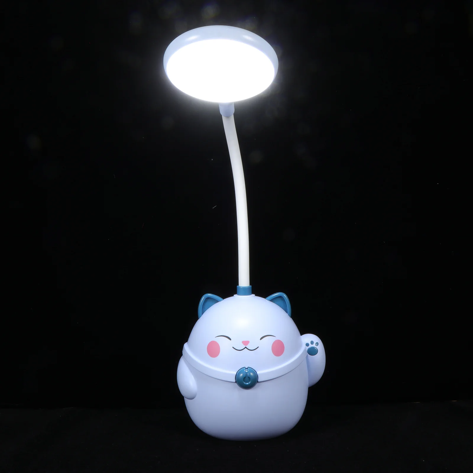 LED Desk Lamp USB Charging Reading Table Lamp Cat Pen Holder for Office School
LED Desk Lamp USB Charging Reading Table Lamp Cat Pen Holder for Office School
